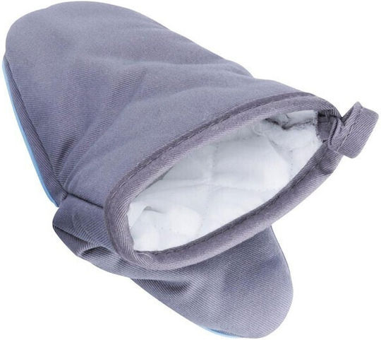 Stoff Ofenhandschuh Grau