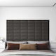 vidaXL Wall Bed Headboard 12 Pcs 30 x 15 cm Dar...