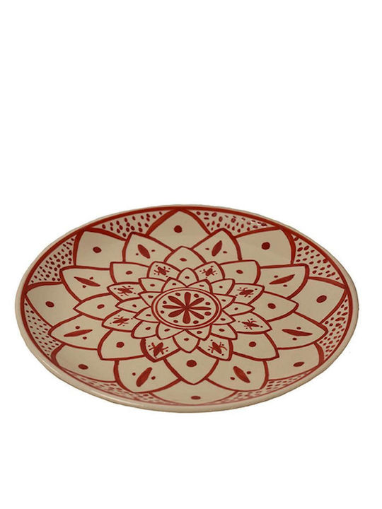 Atmosphera Maroco Dekorative Platte Rote