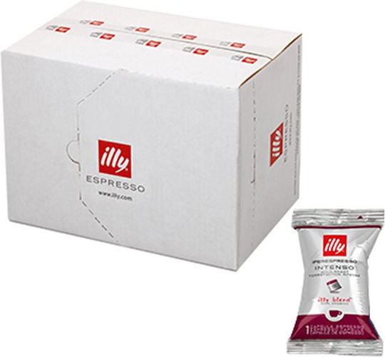 Illy Espresso Intenso Capsules Compatible with Iperespresso Machine 100pcs