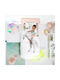 Snurk Set Kids Duvet Cover Single with Cotton Pillowcase Pink Purple 160x220cm
