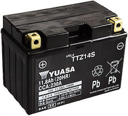Yuasa GEL Motorcycle Battery YTZ14S 230A with Capacity 11.8Ah
