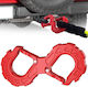 Car Tow Hook Red