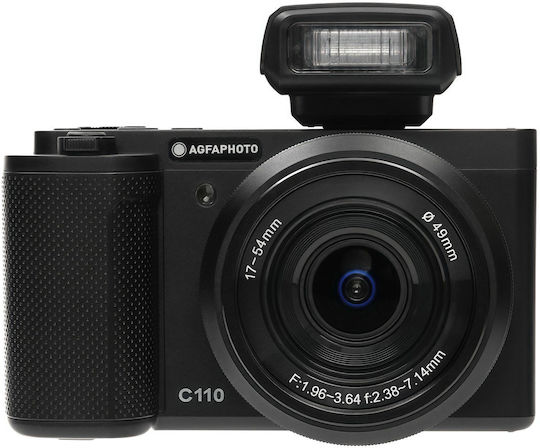 AgfaPhoto Realishot C110 Kompaktkamera 24MP Auflösung 3x Optischer Zoom