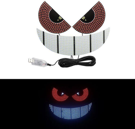 Decorative Car Lights Led Screen Devil Eye Yh-23