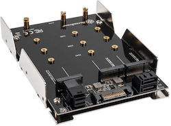 Silverstone Αντάπτορας Μαύρο SST-SDP12