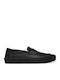 Leather Men's Moccasins in Black Colour