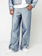 Men's Jeans Pants with Relaxed Baggy Fit Grey