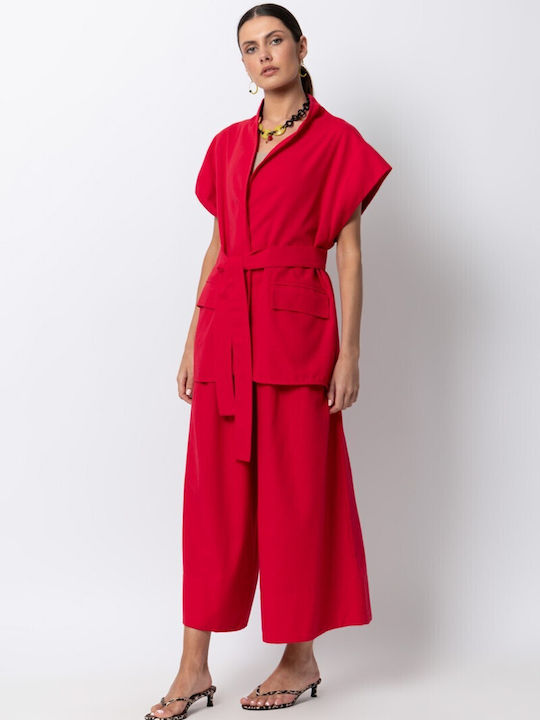 Red Women's Vest