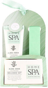 Accentra Aloe Vera Home Spa Hautpflege-Set für Feuchtigkeitsspendend 2 Stück