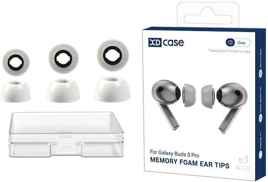 Xdcase Θήκη σε Γκρι χρώμα για Galaxy Buds3 Pro