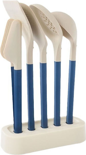 Cooking Utensil Set 5 Pieces White