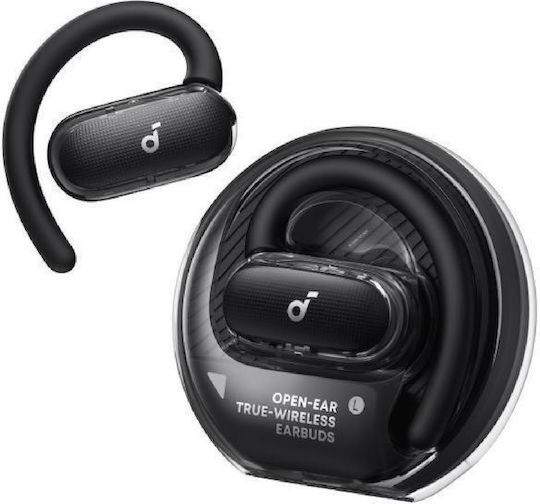 Soundcore by Anker V40i Open Ear Casti Bluetooth Handsfree cu Rezistență la Transpirație și Husă de Încărcare Negre