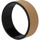 Yoga Wheel Relaxdays Yoga Wheel Cork Non-Slip Cork Back Stretches 32 Cm Black Natural 10050825