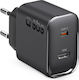 SBS Φορτιστής Χωρίς Καλώδιο με Θύρα USB-C 30W Power Delivery Μαύρος (TR1CHDMIPD30)