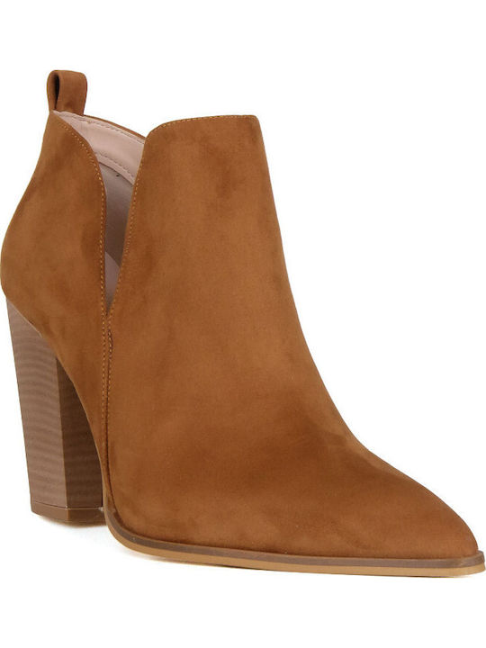 Silia D Suede Women's Ankle Boots Cowboy Brown