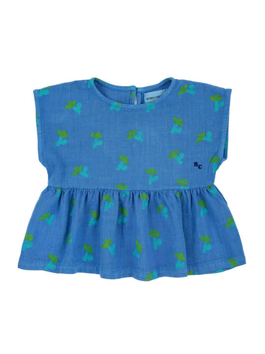 Kids Top Short-sleeved Navy Blue