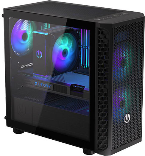 Endorfy Signum M30 ARGB Gaming Mini Tower Computer Case Black