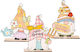 Φιγούρα Νάνος Happy Spring Επιτραπέζιος 15x11cm Bunny's 932267