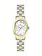 Ferro Women's Watch 21mm Battery with Gold Metal Bracelet