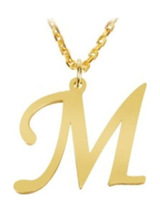 Personal Jewel Monogramm Halskette aus 14K Gold