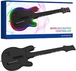 Jys P5206 Chitară Wireless Compatibilă cu Guitar Hero Rock Band Clone Hero și Fortnite Festival Gamepad Wireless pentru PC PS3 PS4 Aurie Jys P5206 Chitară Wireless Compatibilă cu Guitar Hero Rock Band Clone Hero și Fortnite Festival Gamepad Wireless pentru PC PS3 PS4 Aurie