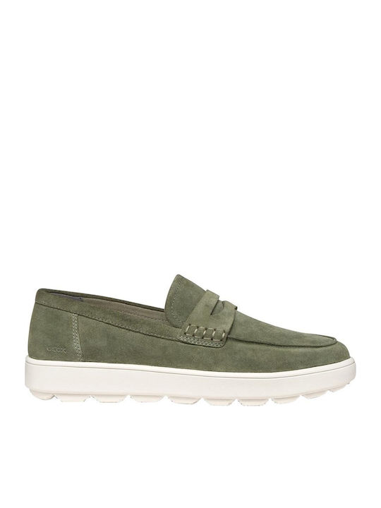Geox Spherica Ecub-1 B Men's Loafers Khaki