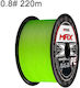 0.8 220m 12 Strands Braided Fishing Line Bait Extra Strong Pe Green