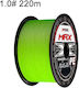 1.0 220m 12 Strands Braided Fishing Line Lure Extra Strong Pe Green