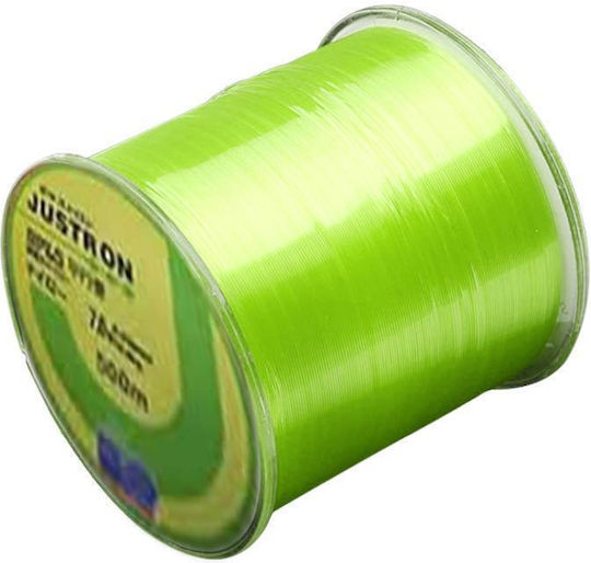 3.0 0.28mm 5.45kg Strength 500m Extra Strong Nylon Fishing Line Imported Raw Silk Fluorescent Yellow