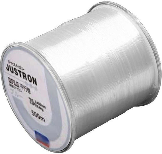 5.0 0.37mm 6.32kg Tension 500m Extra Strong Nylon Fishing Line Imported Raw Silk Transparent