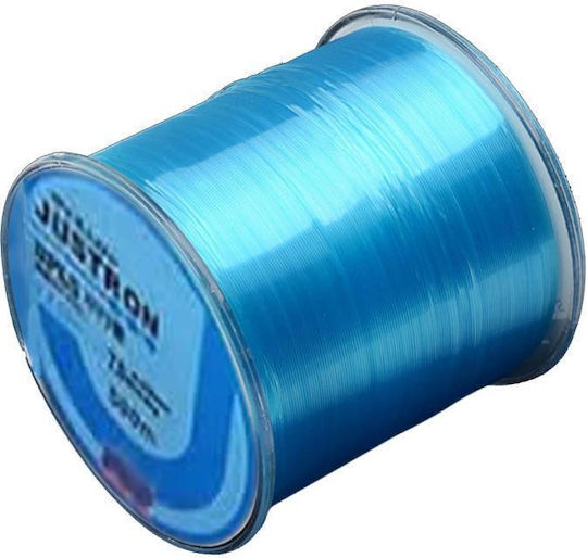 5.0 0.37mm 6.32kg Tension 500m Extra Strong Nylon Fishing Line Imported Raw Silk Blue