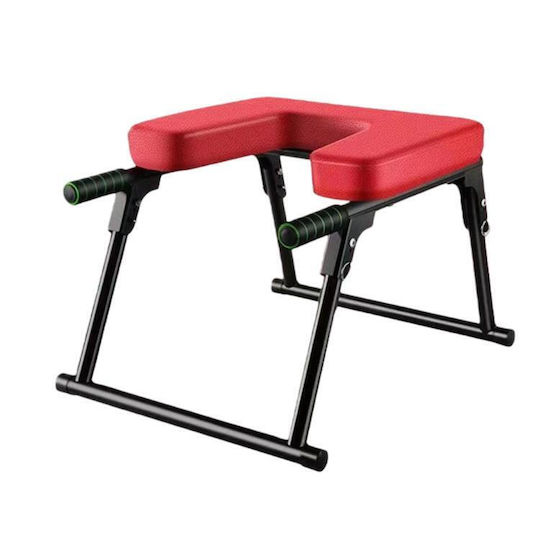 Faltbarer Yoga Inversion Bank Yoga Stuhl Yoga Training Balance Entwicklung Kraftkern Ohne Kissen Rote