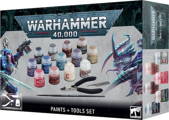 Warhammer 40k – Paints + Tools Set #60-12
