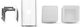 Geyer Clips Endkappen Neon LED 10x10mm