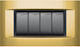 Geyer Wechselrahmen Aqua Metal 4m Gold Matt