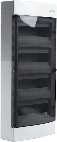 Geyer Ainos Electrical Panel Wall Mounted 4 Rows 12 Elements