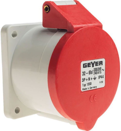 Geyer Weibliche Industriesteckdose Typ 1333