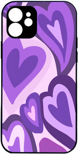Purple Hearts Design 1 Motorola Moto G24 4g