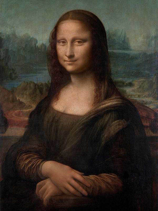 Poster Leonardo Da Vinci Mona Lisa Art159 50cm X 70cm