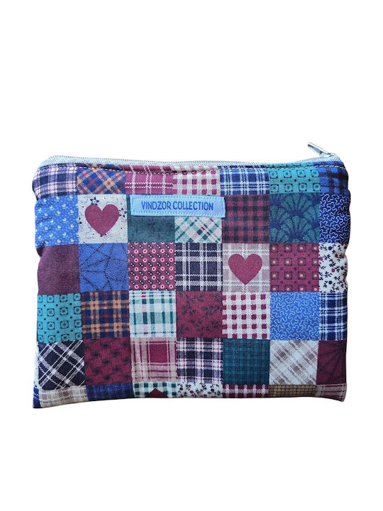 Fabric Women's Multi-purpose Wallet Blue