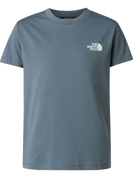 The North Face Tricou Pentru Copii Albastru Box...