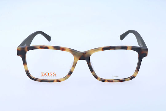 Herren Brillengestelle mit Rezept Boss Bo-0262-f-tbb Brillengläser Brücke Schläfen 54 16 0 mm
