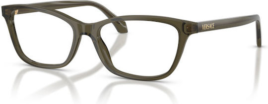 Versace Women's Eyeglass Frame Green VE3375 5542