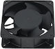 DateUp Ventilator de Perete pentru Baie Negru