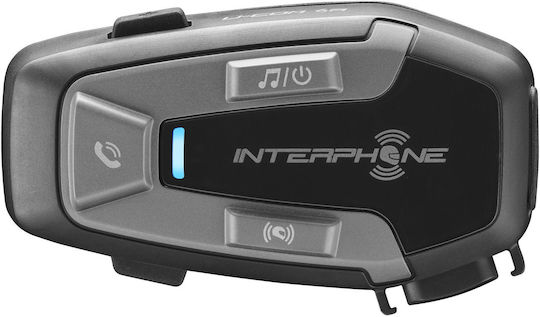Interphone U-COM 7R Einzelne Gegensprechanlage für Helm Motorrad mit Bluetooth