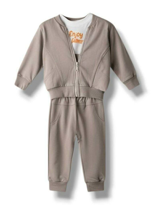 Nek Kids Wear Σετ Φόρμας Λευκο