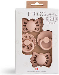 Frigg Залъгалки Силикон Нощна Розови за 0-6 Месеца 4 Броя Frigg Залъгалки Силикон Нощна Розови за 0-6 Месеца 4 Броя