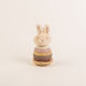 Wooden Stacking Tower Bunny