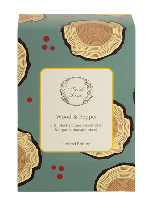 Fresh Line Wood & Pepper Σετ Περιποίησης για Ενυδάτωση & Καθαρισμό Σώματος Fresh Line Wood & Pepper Σετ Περιποίησης για Ενυδάτωση & Καθαρισμό Σώματος